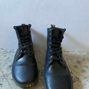 Dr. Martens Tobias Black Leather Men's Boots